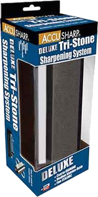 AccuSharp Deluxe Tri-Stone Knife Sharpener