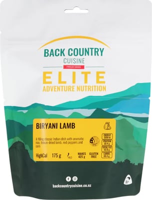 Back Country Cuisine ELITE Freeze Dried Food