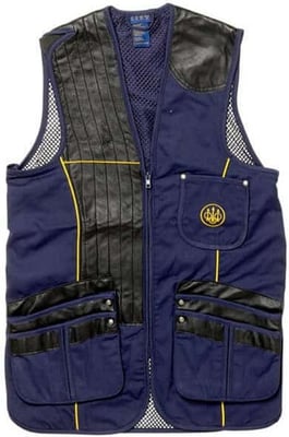 Beretta Gold Shooting Vest Navy