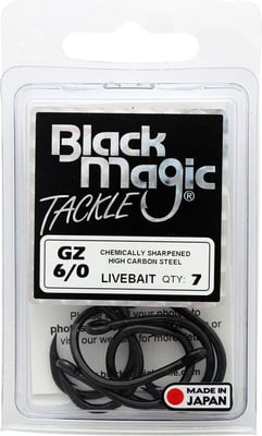 Black Magic GZ Livebait Hook Economy Pack