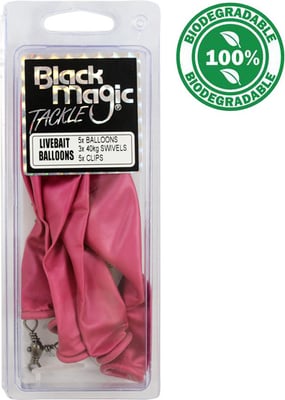 Black Magic Livebait Balloons