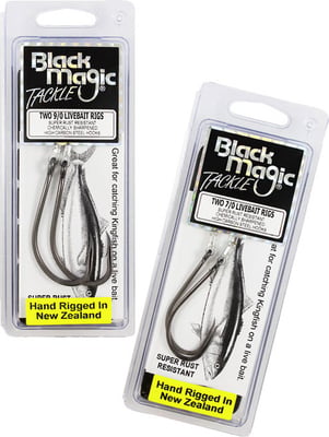 Black Magic Livebait Rigs 7/0 or 9/0