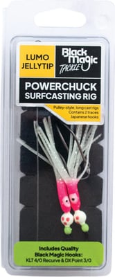 Black Magic Longreach Powerchuck Fishing Rigs Lumo Jelly Tip
