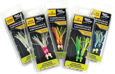 Black Magic Longreach Powerchuck Fishing Rigs Lumo Jelly Tip