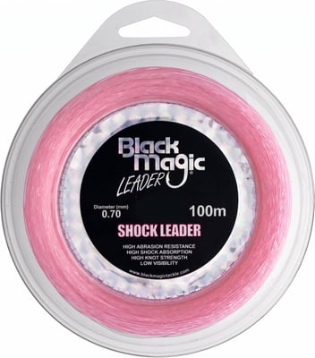 Black Magic Pink Shock Leader