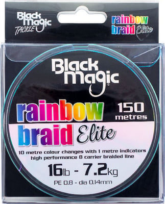Black Magic Rainbow Braid Elite