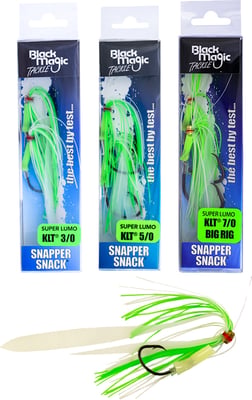 Black Magic Snapper Snack Flasher Rig