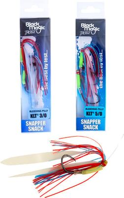 Black Magic Snapper Snack Flasher Rig