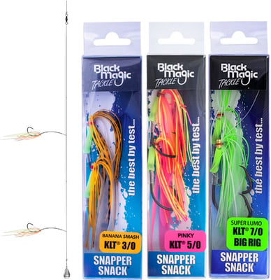 Black Magic Snapper Snack Flasher Rig