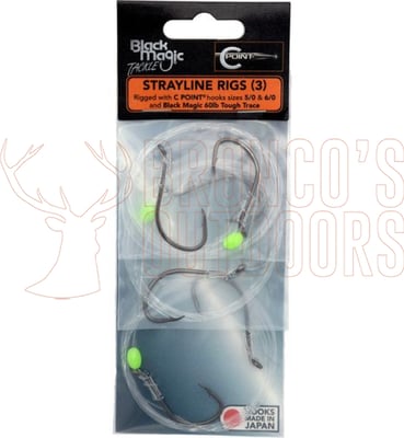 Black Magic Strayline Rig DX 5/0 & KLT 6/0