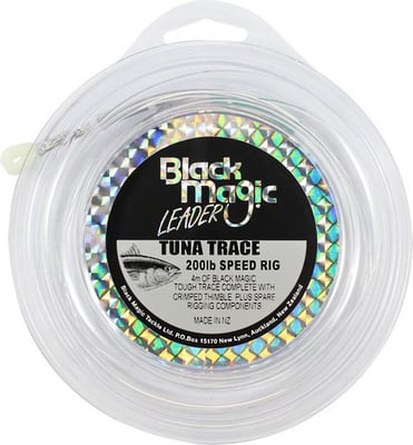 Black Magic Tuna Trace Speed Rig 200lb or 400lb