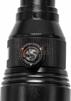 Bushgear BG-500Z 3 LED Zoomable Flashlight + 18650 Batteries + Charger + Remote Switch + Scope Mount
