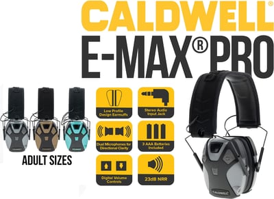 Caldwell E-Max Pro Electronic Hearing Protection
