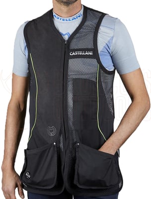 Castellani Rio Mesh Vest Black