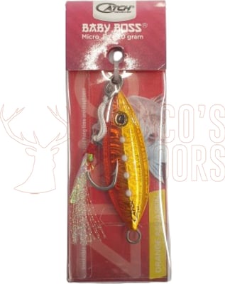 Catch Baby Boss Slow Jig 20gm Orange Assassin