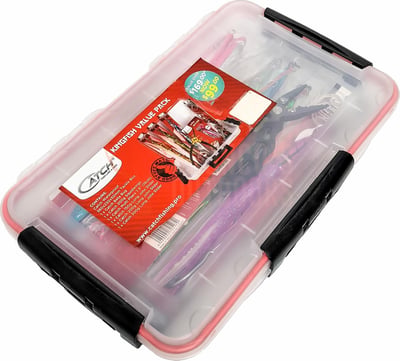 Catch Kingfish Jigs + Deluxe Pliers + Waterproof Tackle Box