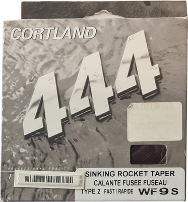 Cortland 444 Sinking Rocket Taper WF9 Type 2 Fly Line