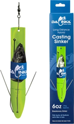 DaCinka Long Distance Breakaway Casting Sinker