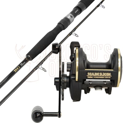 Daiwa BG Bluewater 70MB Rod + Daiwa Sealine SL-30SH Overhead Reel