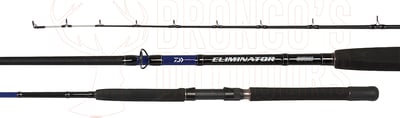 Daiwa Eliminator 5'6" 24kg Rod + Daiwa Tanacom 1000 (U) Electric Reel