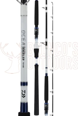 Daiwa Exceler Oceano 8' 10-15kg Rod + Daiwa Free Swimmer 10000 BR Reel + Nylon Line