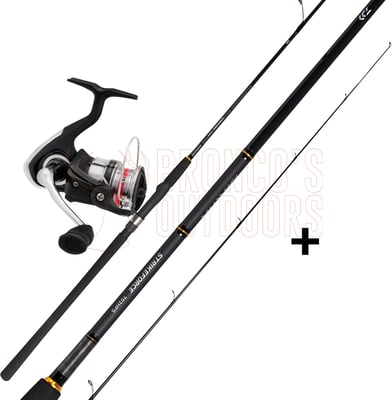 Daiwa Strikeforce II 7' 5-10kg + Daiwa RX C3000 + Baitjunkie Set + Daiwa J Braid 15lb