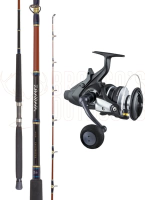 Daiwa VIP 7' 12-20lb Rod + Free Swimmer 8000 BR Reel