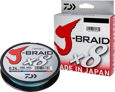 Daiwa X8 J-Braid Braided Fishing Line
