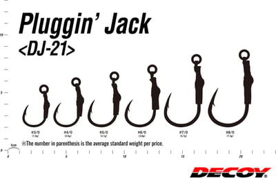 Decoy Pluggin Jack Single Hook