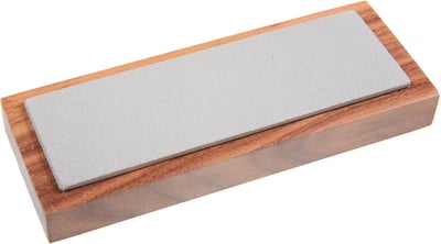 EZE-LAP Model 62 Diamond Sharpener Bench Stone Walnut Pedestal