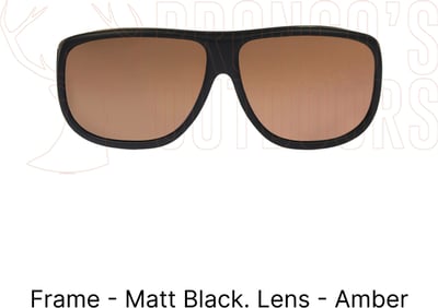 Fitovers Aviator Sunglasses Matte Black