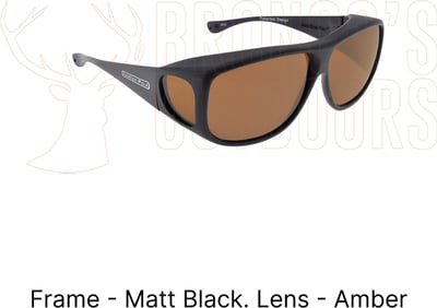 Fitovers Aviator Sunglasses Matte Black