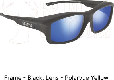 Fitovers Yamba Fitover Eyewear Satin Black