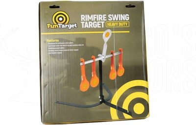 Fun Target Heavy Duty Swing Target .22 Rimfire 5 Targets