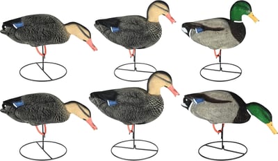 Game on Flocked Full Body Paradise Field Decoys 6 Pack