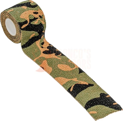 Game on Self Clinging Camo Tape Woodland 4.9cm X 575cm