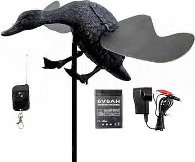 Game on Spinner Winner Motorized Paradise Decoy 6V with Remote