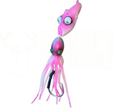 Glowbite Crazy Eyes Deep Drop Lure 700gm Pink