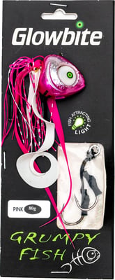 Glowbite Grumpy Squid Fishing Lure 80gm or 100gm