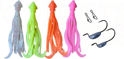 Glowbite Squidinator Softbaits