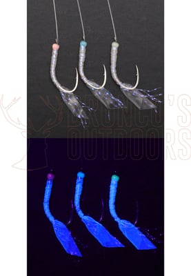 Hayabusa EX133 UV Twist Skin Sabiki Rig