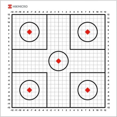 Hikmicro Thermal Zeroing Targets