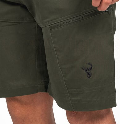 Hunters Element Anvil Shorts Forest Green