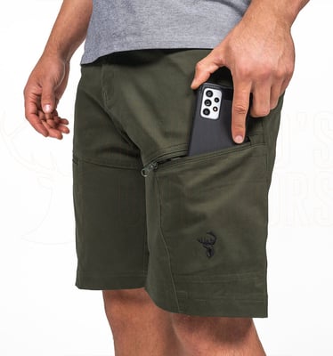 Hunters Element Anvil Shorts Forest Green