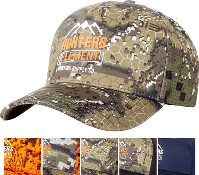 Hunters Element Vista Cap Five-Panel Curved Peak Snapback