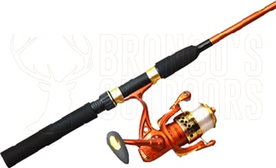 Kilwell LED Disco Stix 562 Spinning Rod and Reel Combo 1.68m 2 Piece 3gm - 12gm