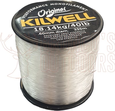 Kilwell Monofilament 1/4 Pound Spool