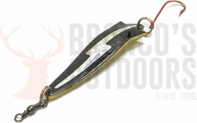 Kilwell Toby Flash Spoon Lure Single Hook Flasher Silver