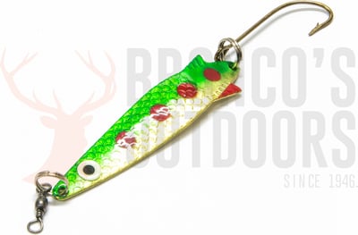 Kilwell Toby Lure - Single Hook - Green Gold 7gm