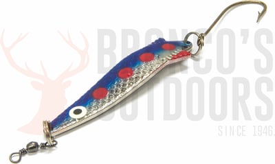 Kilwell Toby Lure - Single Hook - Silver Blue